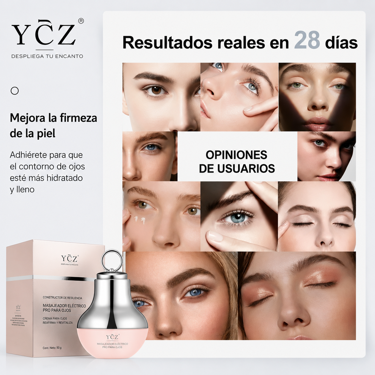 Crema de Ojos de Masaje Electrico YCZ