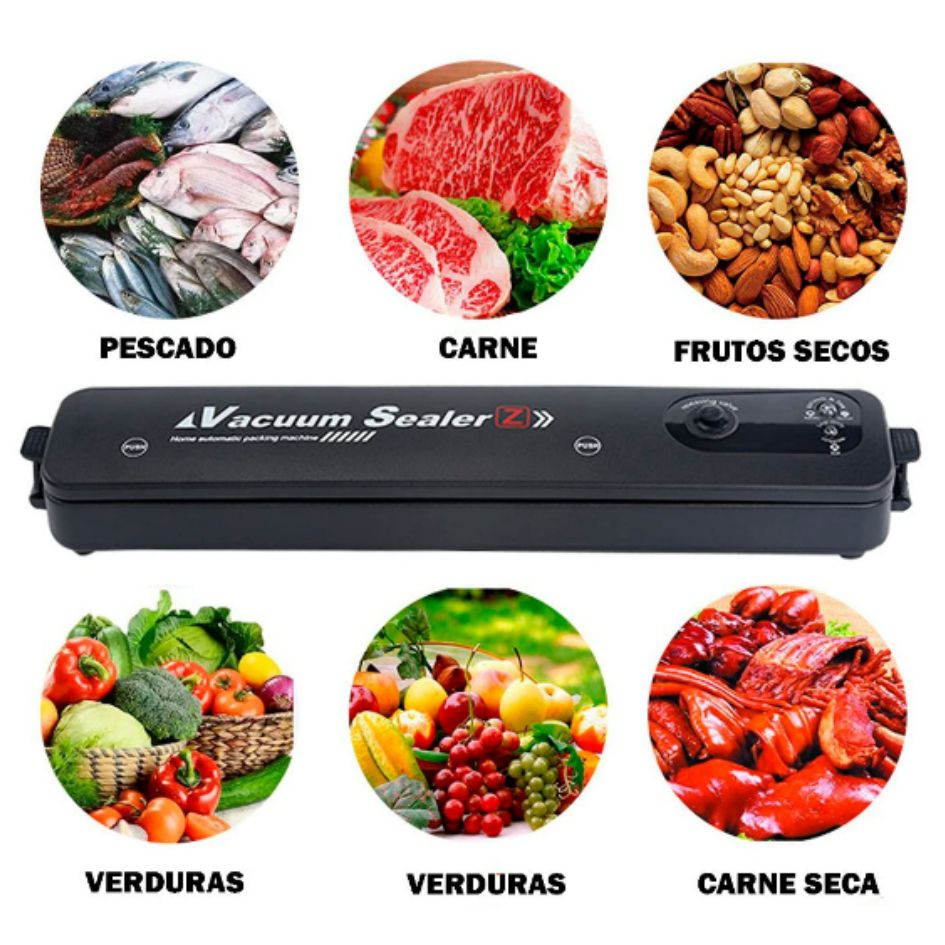 ✅ Selladora al Vacío Automática para Alimentos + Bolsas Incluidas 🚀