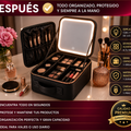 Estuche Maquillaje Espejo LED Portátil Premium