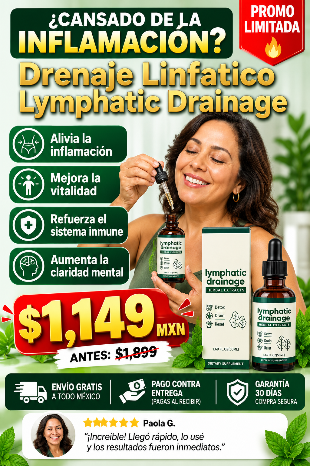 Drenaje Linfático Masaje Profesional Antiinflamatorio