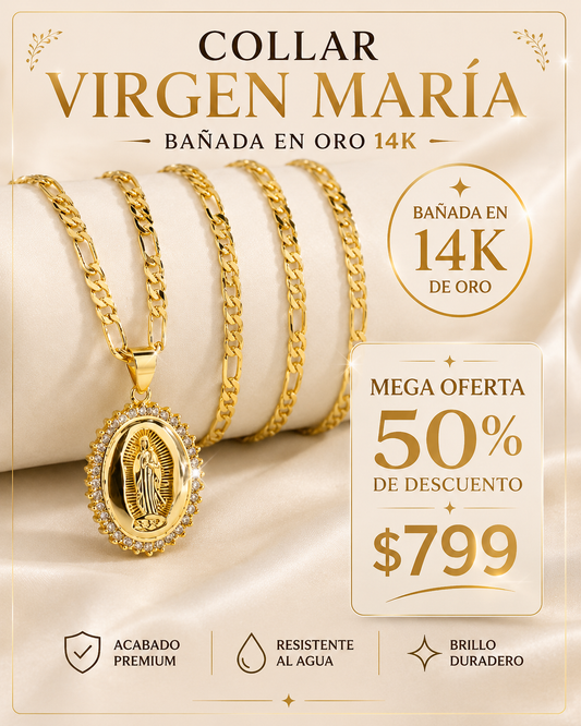 Collar Virgen María