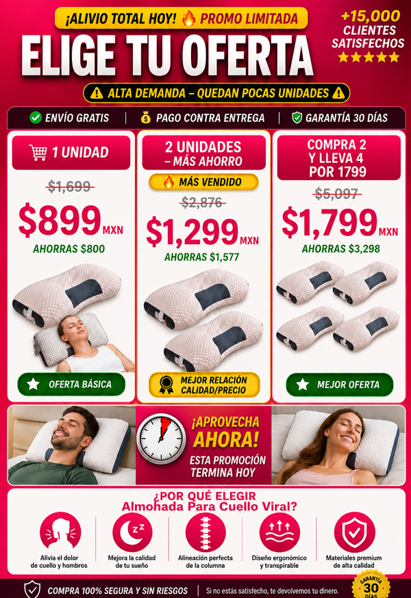 Almohada Para Cuello Viral