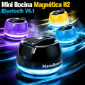 Mini bocina Bluetooth magnética portátil resistente al agua IPX6
