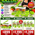 Cortador de Verduras Profesional - Entrega Rápida