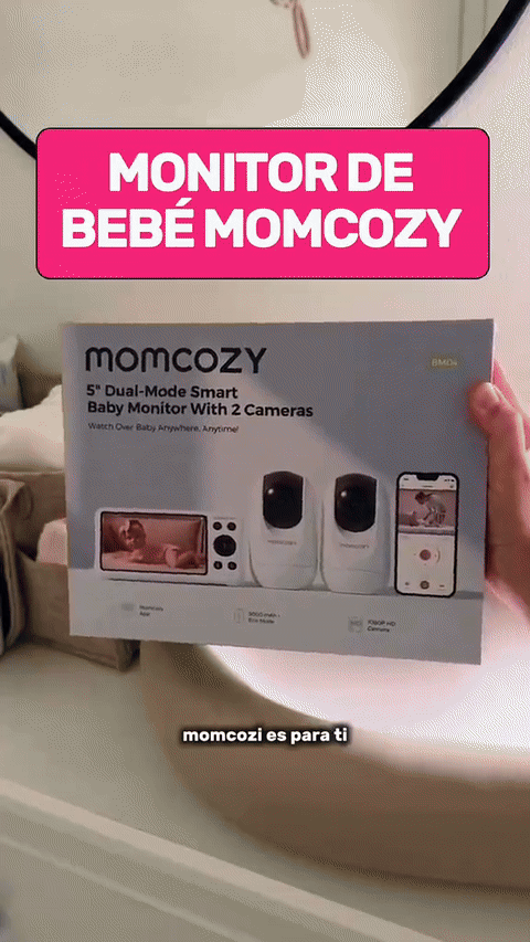 Monitor de bebé con cámara sin WiFi de largo alcance — video-producto
