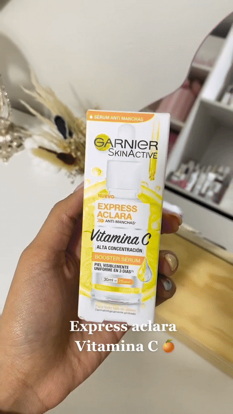 Sérum facial antimanchas con vitamina C — video-producto