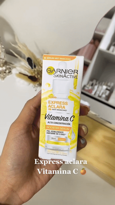 Sérum facial antimanchas con vitamina C — video-producto