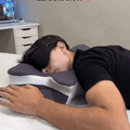 Almohada cervical ergonómica de espuma viscoelástica con funda refrescante — video-producto