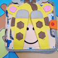 Libro de tela 3D con actividades Montessori para bebés — video-producto