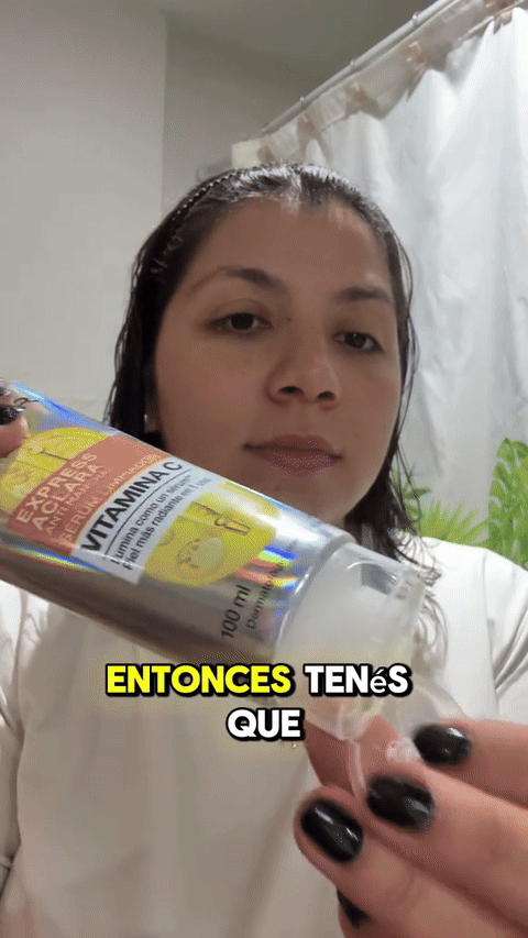 Sérum facial antimanchas con vitamina C — video-producto