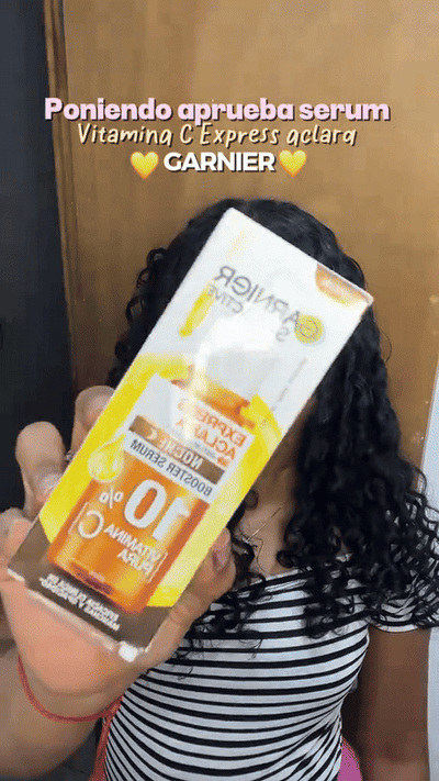 Sérum facial antimanchas con vitamina C — video-producto