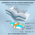 Almohada cervical ergonómica de espuma viscoelástica con funda refrescante — video-producto