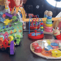 Set de juguetes educativos Montessori de madera con xilófono y torre apilable — video-producto