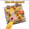 Libro de tela 3D con actividades Montessori para bebés — video-producto