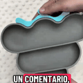 Set de vajilla de silicona para bebé con plato antideslizante y utensilios — video-producto