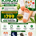Parches Kinoki Detox 100 Unidades Desintoxicación Garantizada
