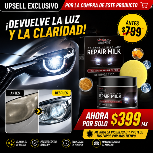 Restaurador de Faros: Recupera el Brillo y la Claridad 🚘✨