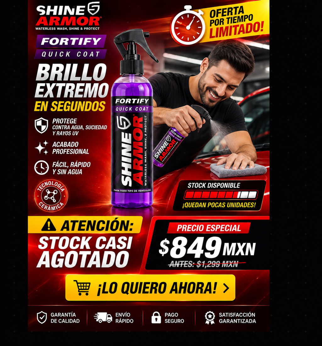 Cera Restauradora Premium Para Carros - Brillo Duradero