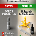 Kit Reparador Profesional Cristales y Vidrios