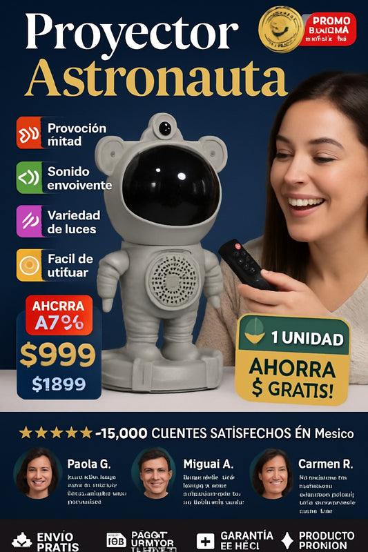 Proyector Astronauta - imagen 1