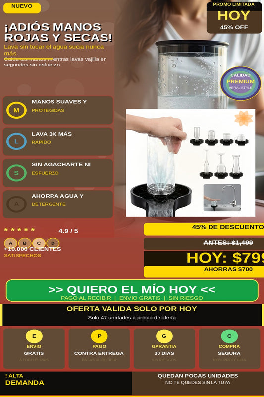 Lavavajilla Automatico A Presion Fregade — hero