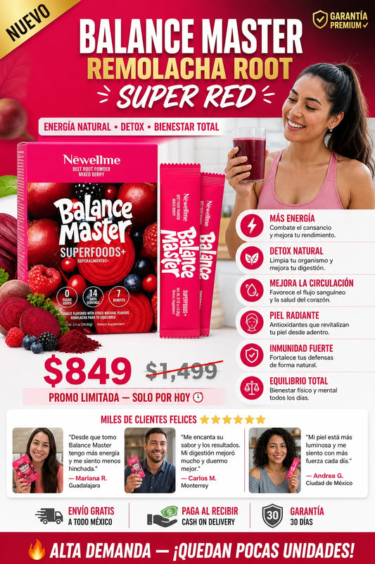 Balance Master Remolacha Root Super Red - imagen 1