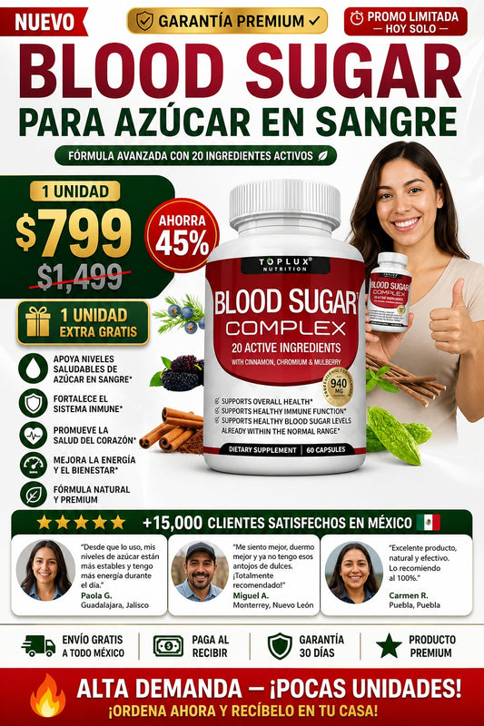 Blood Sugar Para Azucar En Sangre - imagen 1