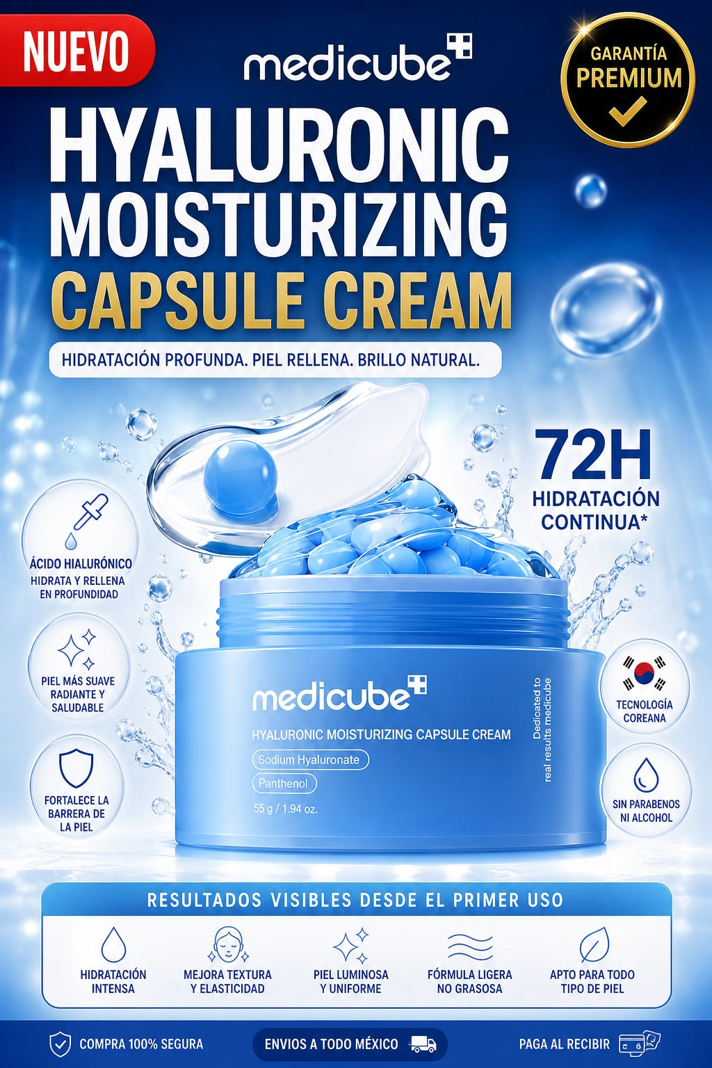 Medicube Crema Azul Acido Hialuronico - imagen 1