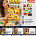 Libro de tela 3D con actividades Montessori para bebés - imagen 1 - hero