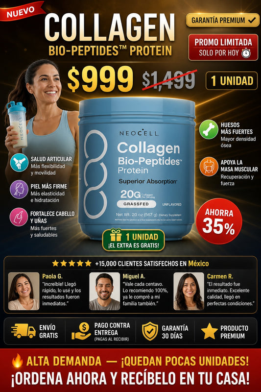 Suplemento Neocell Colageno 567gramos - imagen 1
