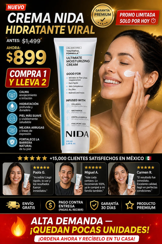 Crema Nida Hidratante Viral - imagen 1