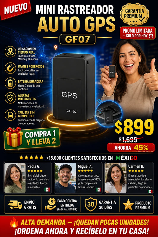 Mini Rastreador Auto Gps Gf07 - imagen 1