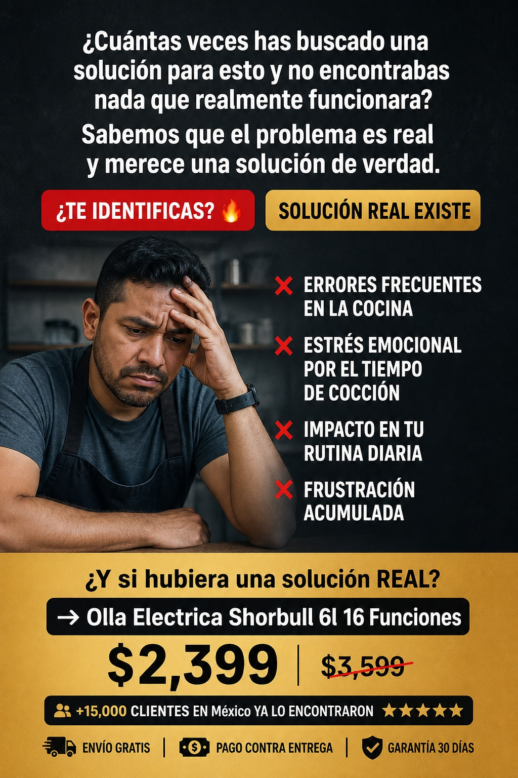 Olla Electrica Shorbull 6l 16 Funciones - sección 2