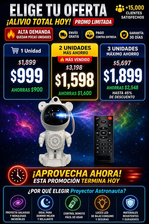 Proyector Astronauta - imagen 2