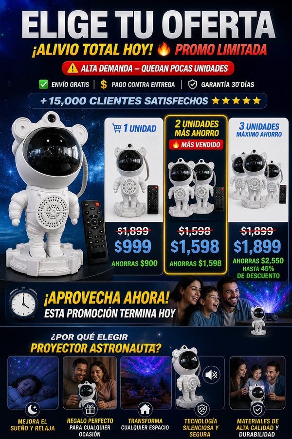 Proyector Astronauta - imagen 2