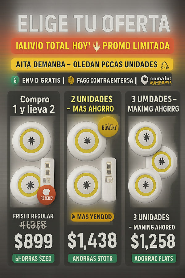Lampara De Luz Led Inhalambrica - imagen 2