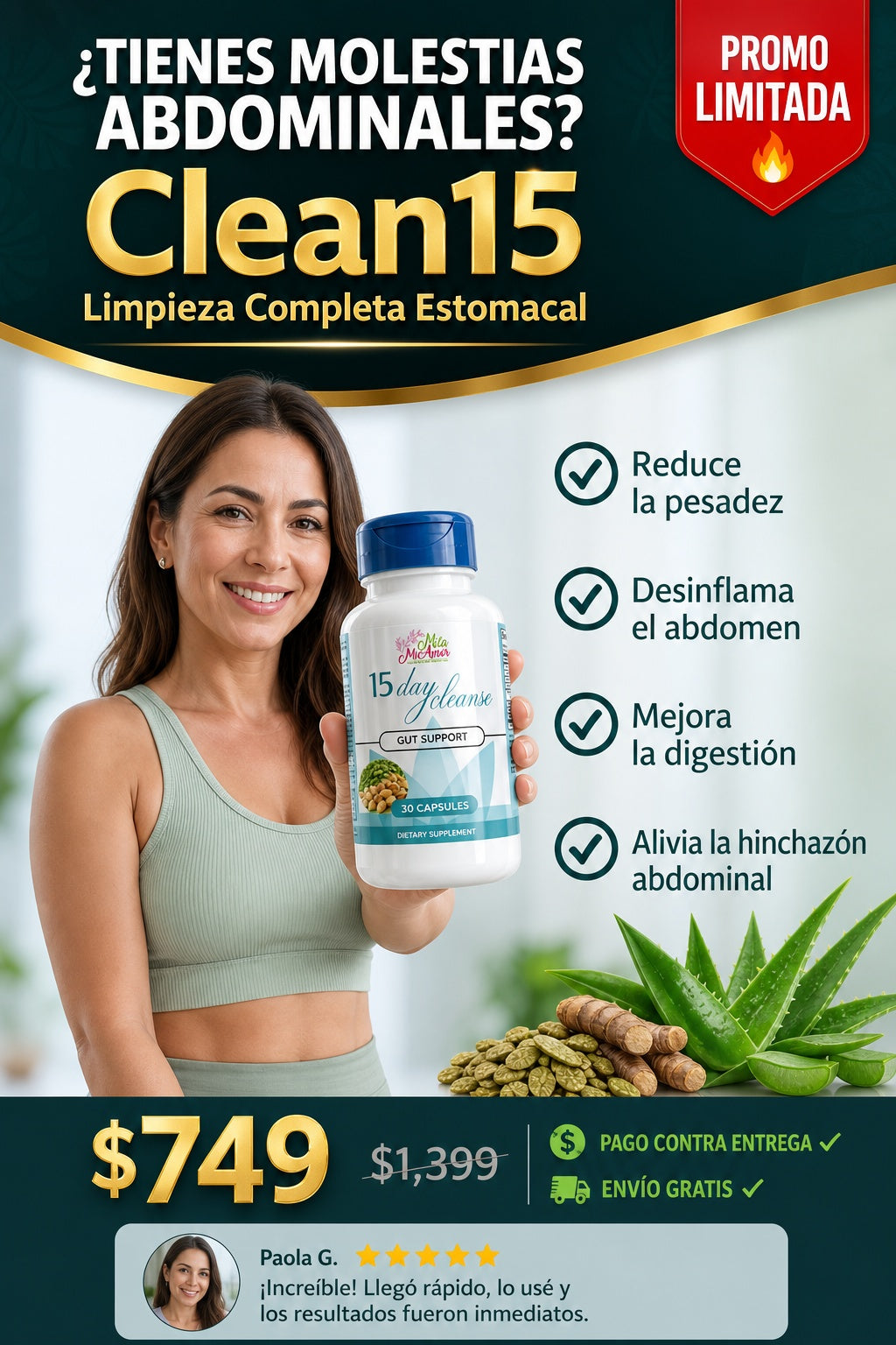 Clean15 Limpieza Completa Estomacal - imagen 3