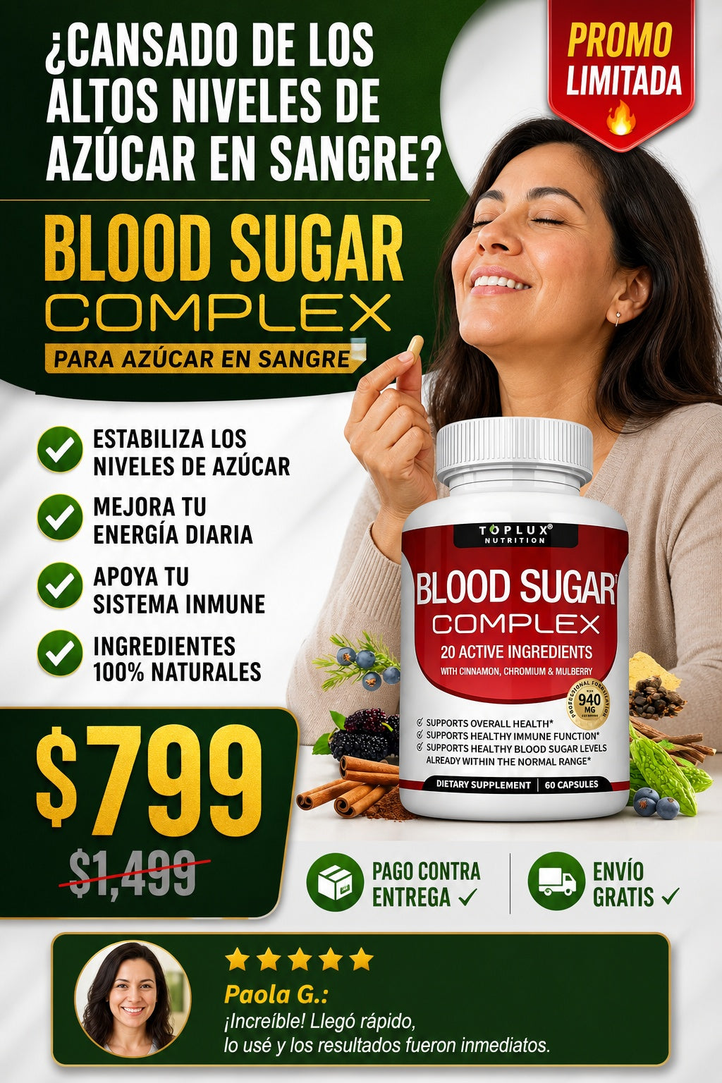 Blood Sugar Para Azucar En Sangre - imagen 3