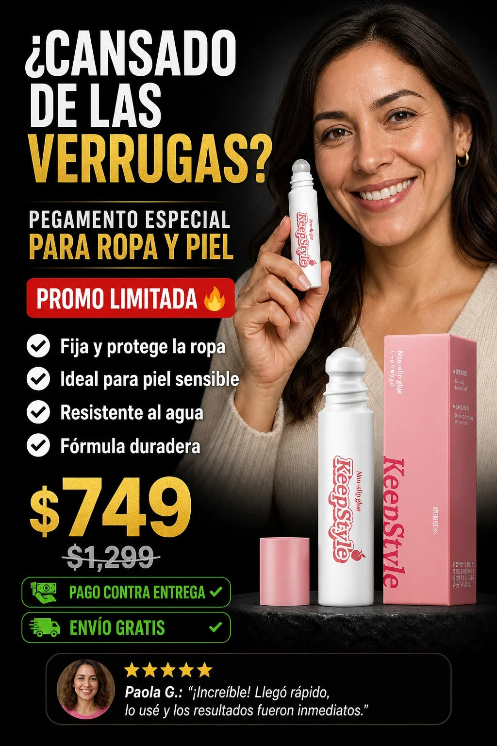 Pegamento Especial Ropa Piel Resistente Permanente