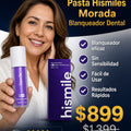 Pasta Hismiles Morada Blanqueador Dental - imagen 3 - solucion