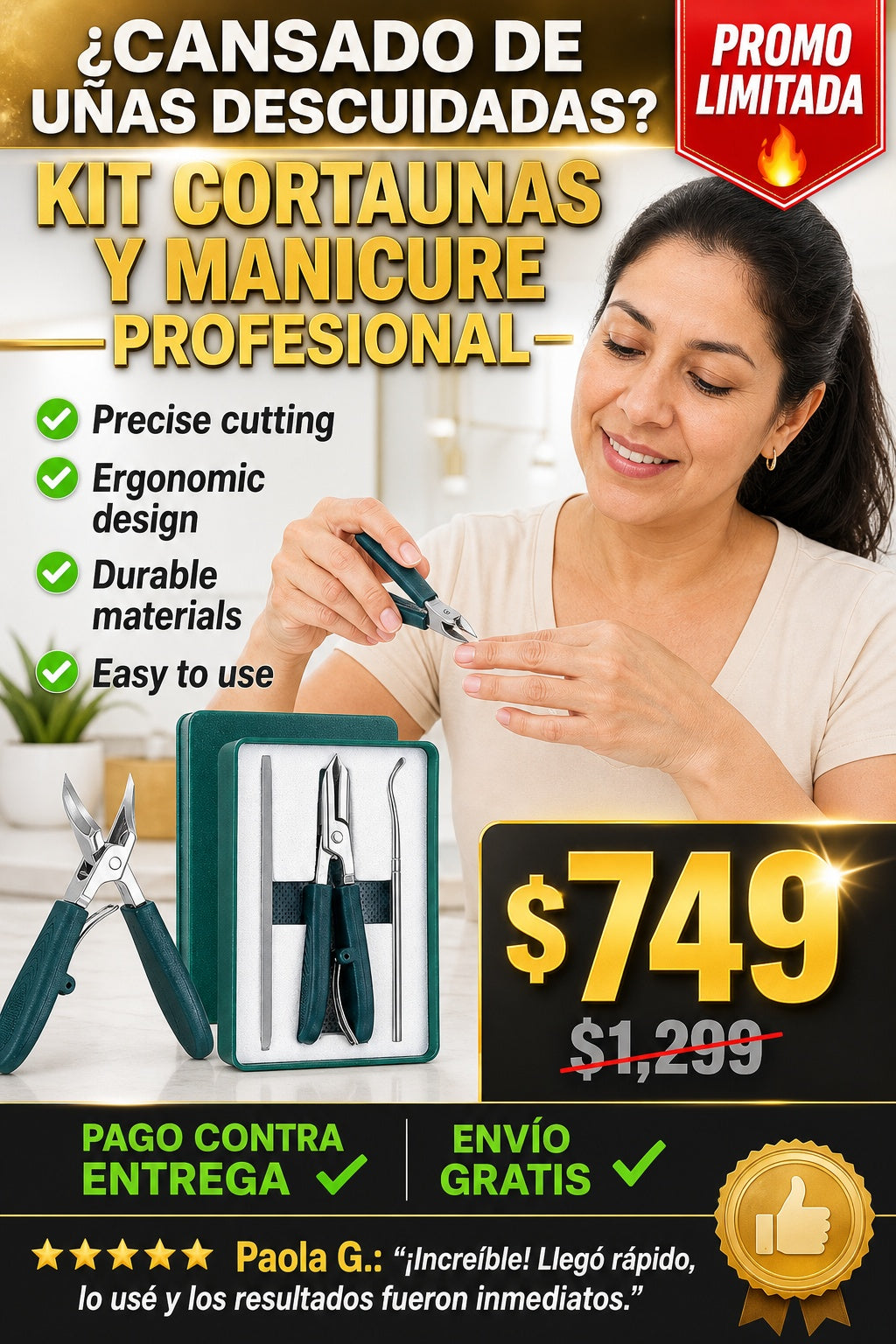Kit Cortaunas Y Manicure Profesional - imagen 3