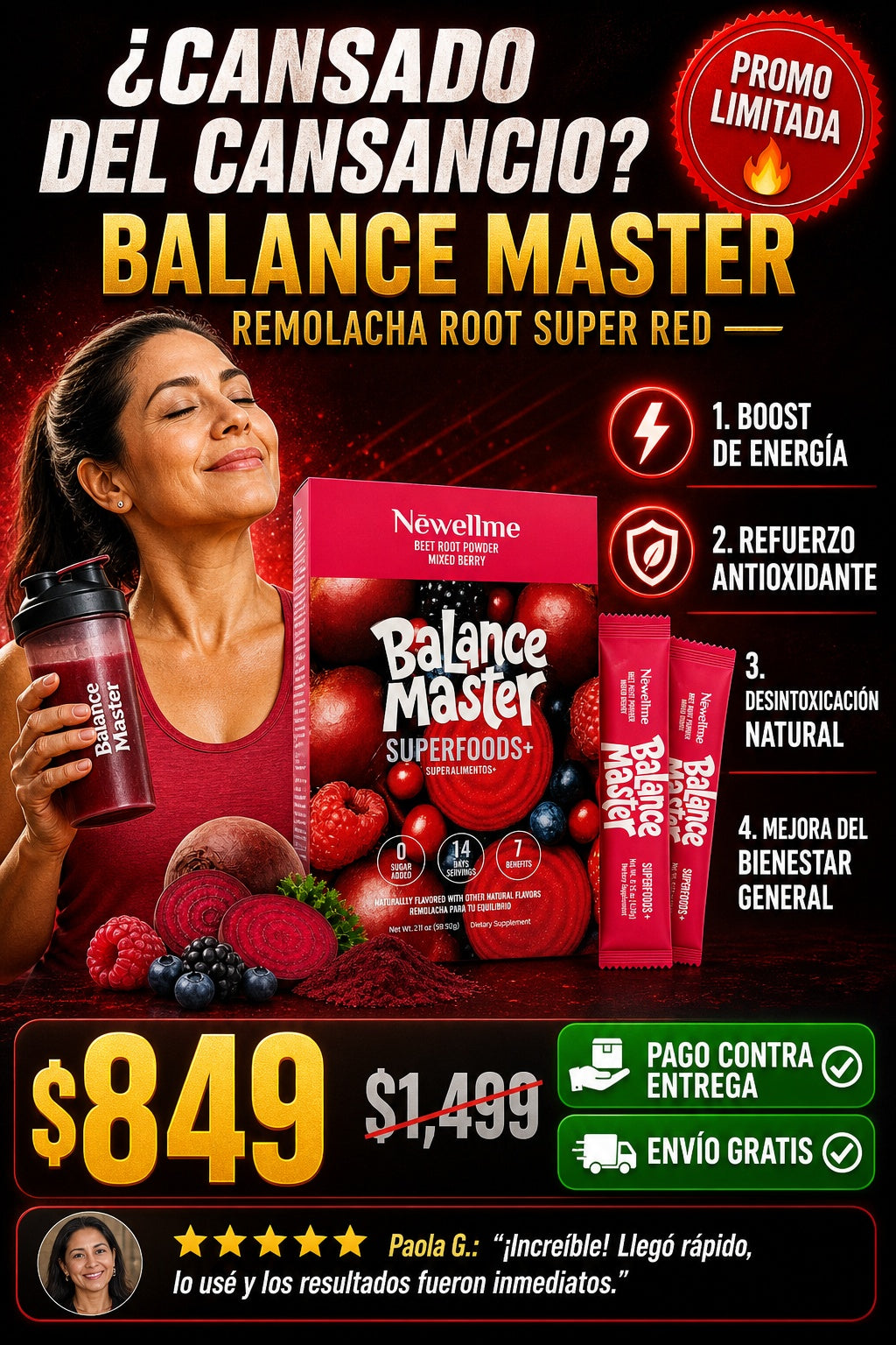 Balance Master Remolacha Root Super Red - imagen 3
