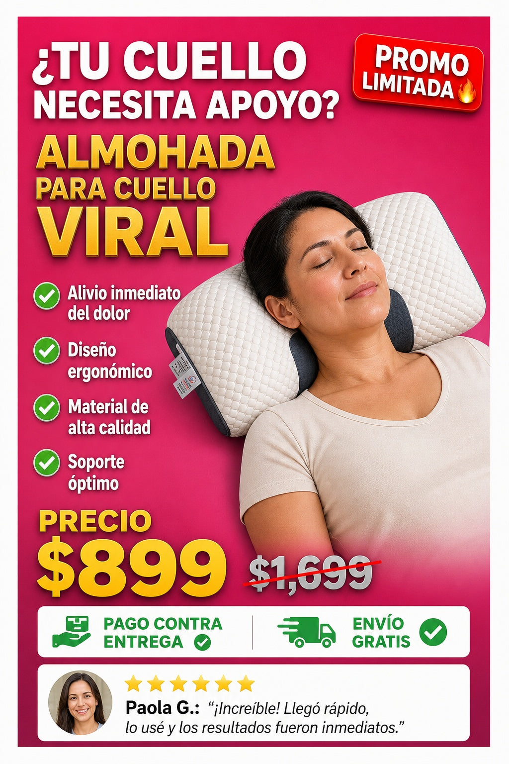 Almohada Para Cuello Viral - imagen 3