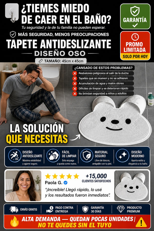 Tapete Antiderrapante Para Baño - imagen 3