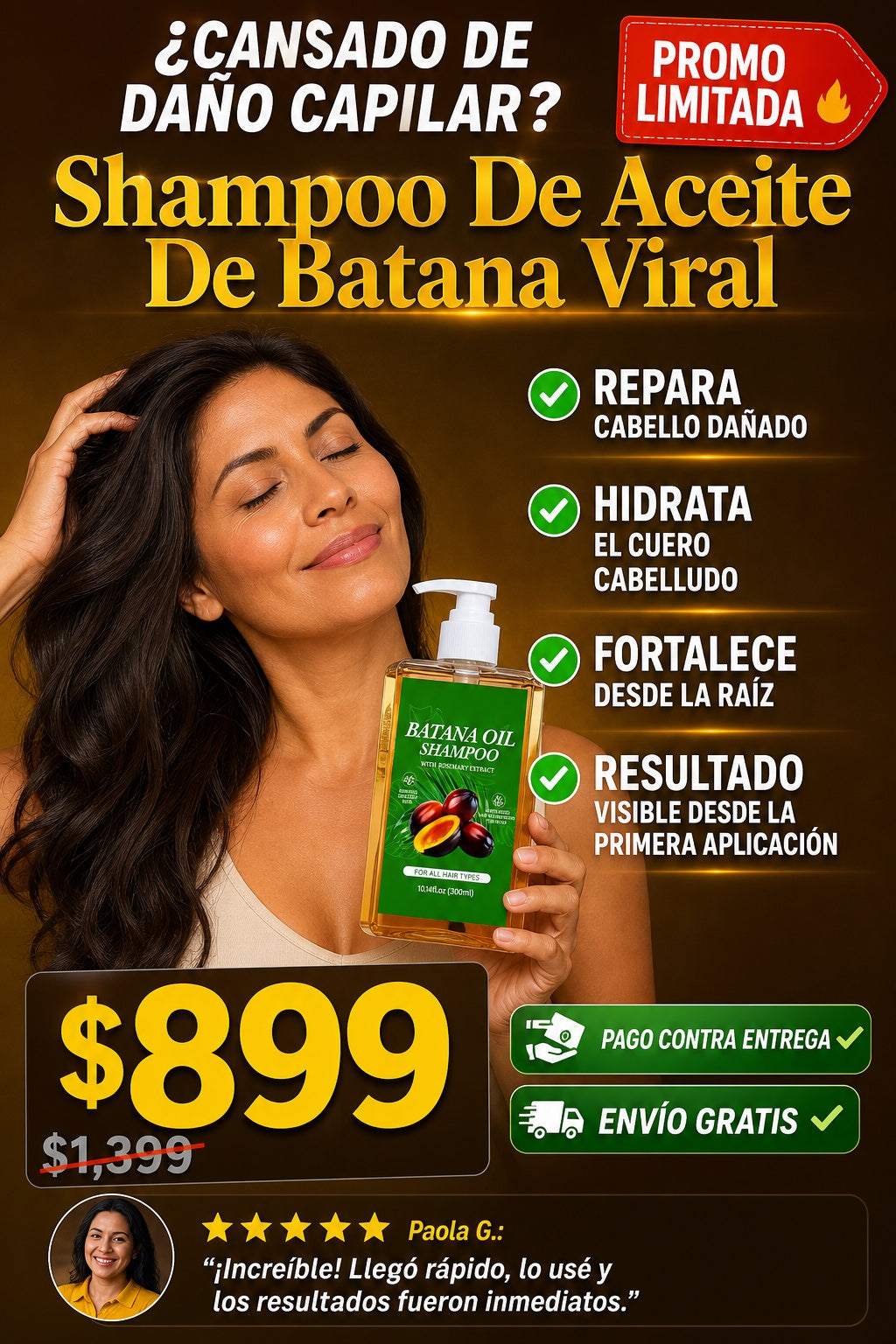 Shampoo De Aceite De Batana Viral - imagen 3
