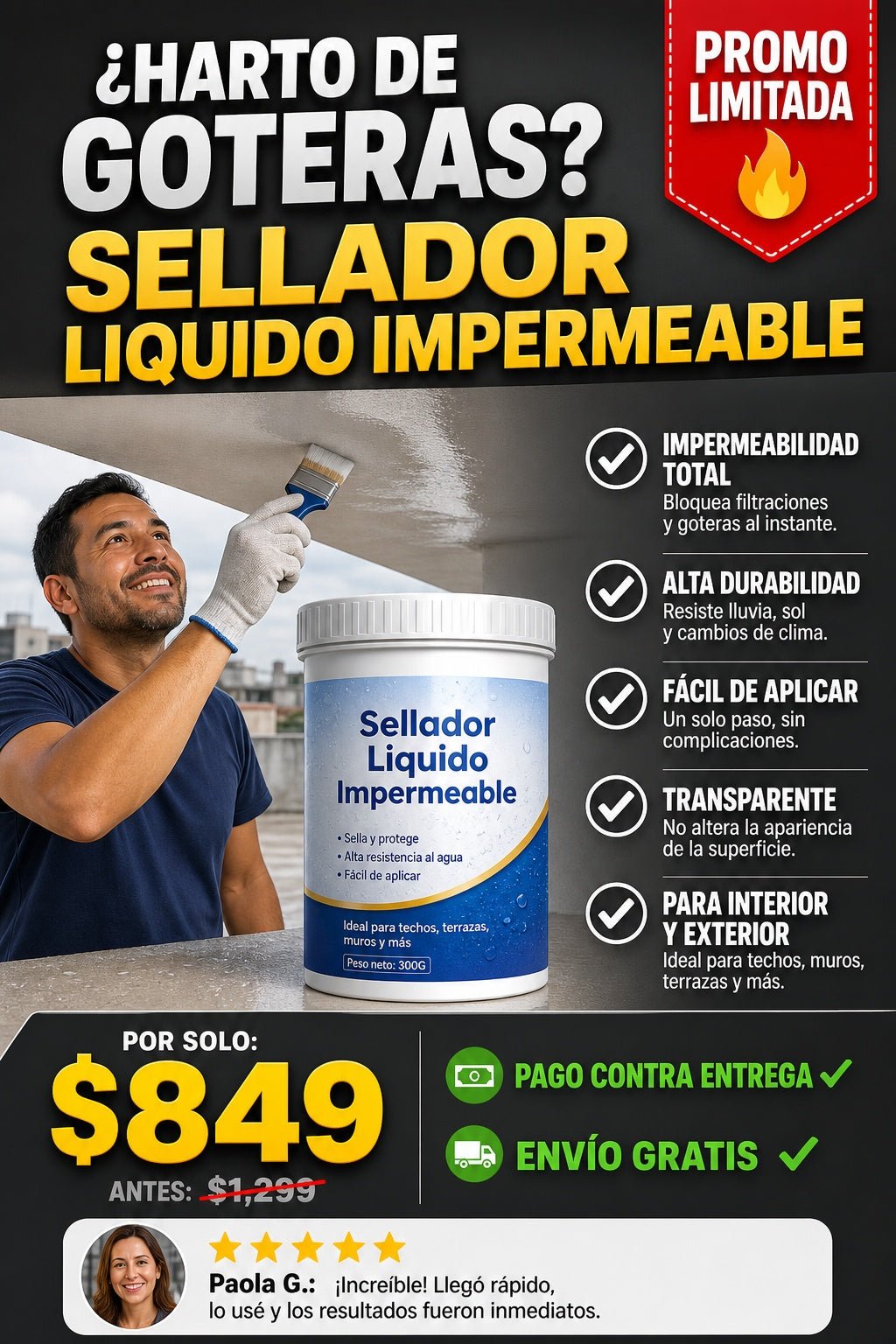 Sellador Liquido Impermable - imagen 3