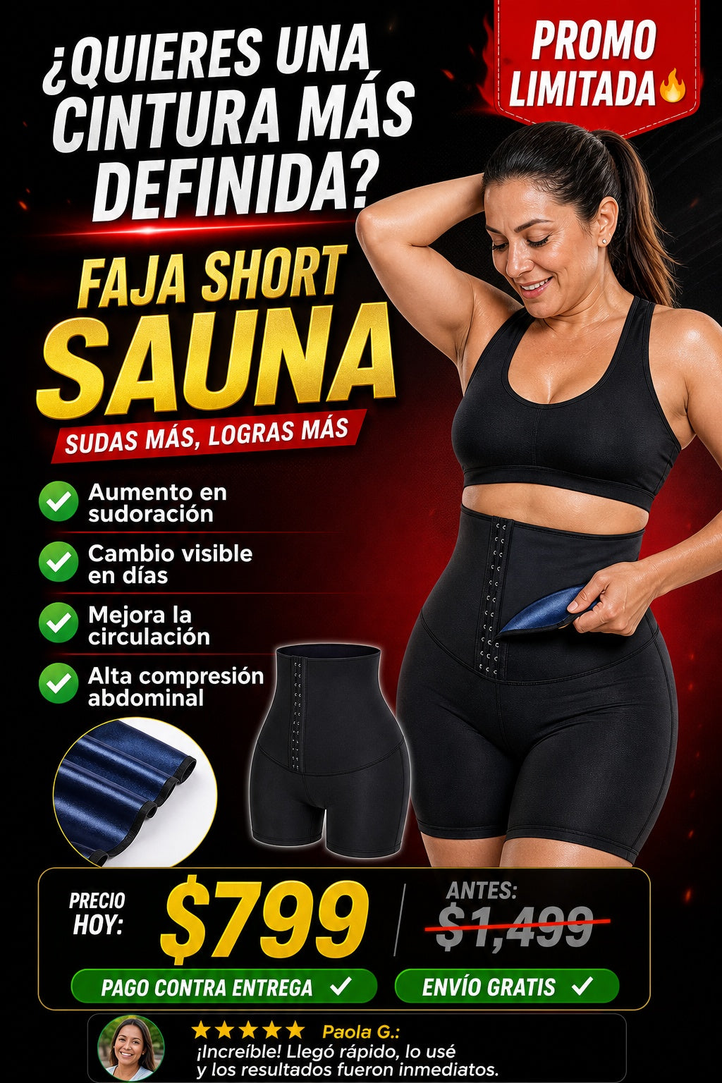 Faja Short Sauna - imagen 3