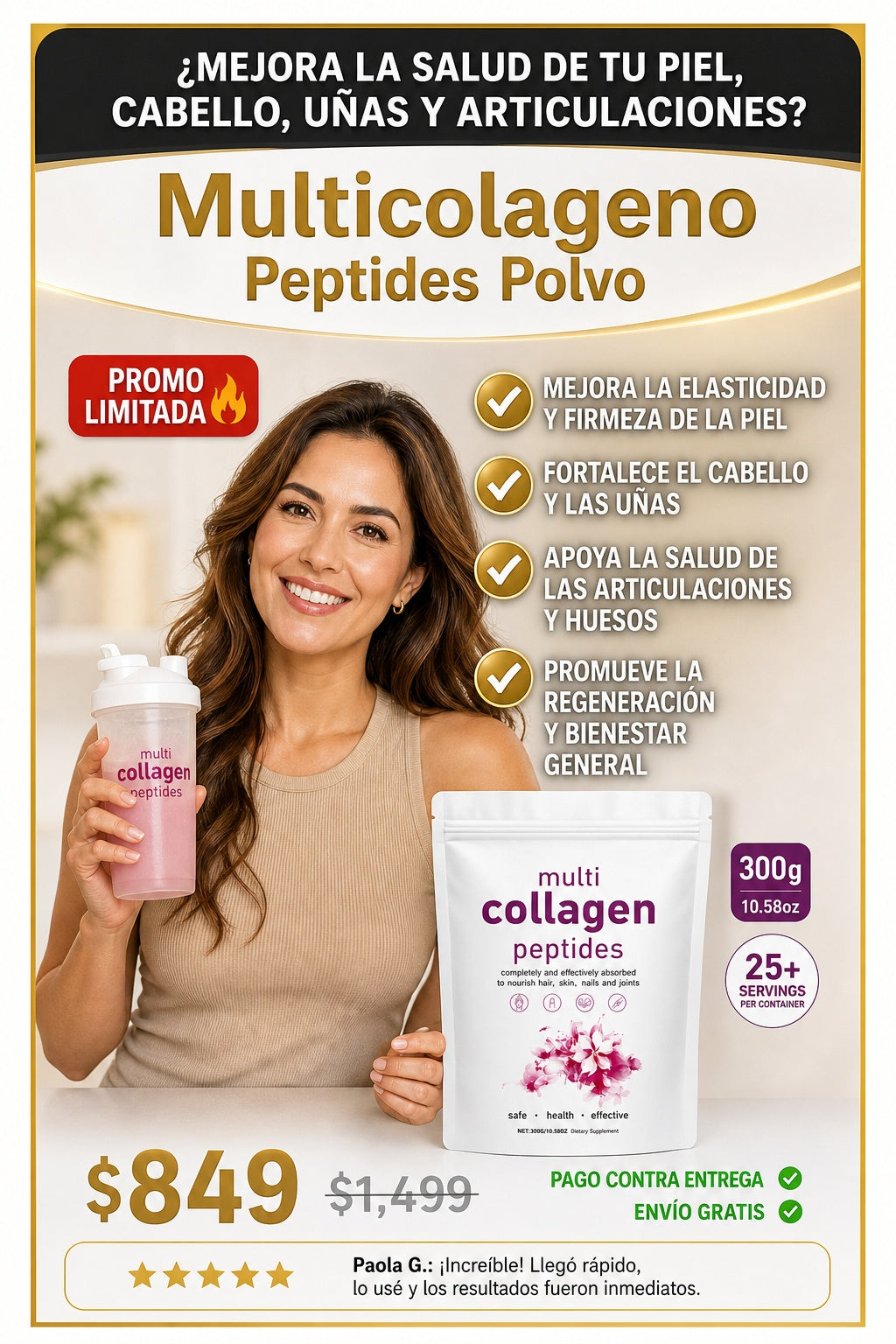 Multicolageno Peptides Polvo - imagen 3