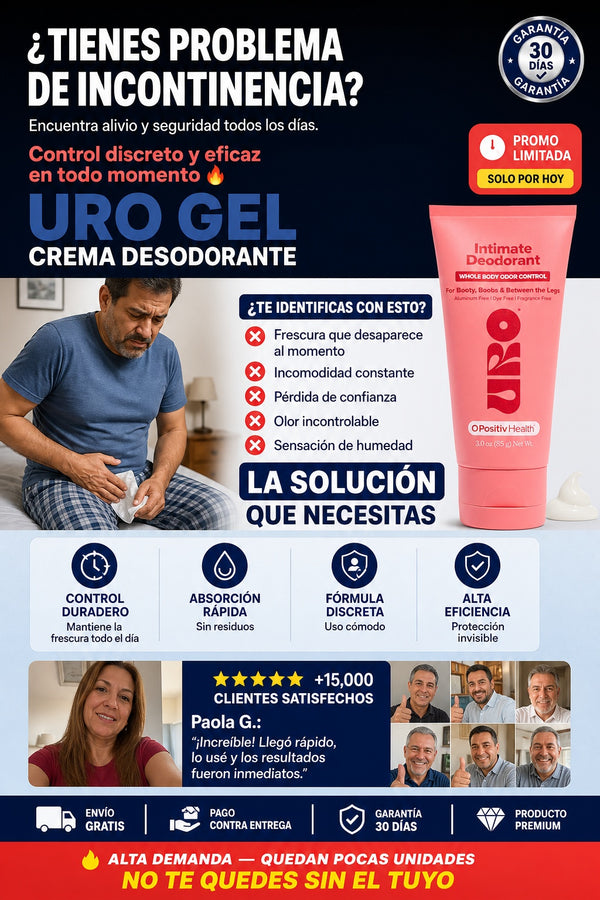 Uro Gel Crema Desodorante - imagen 3