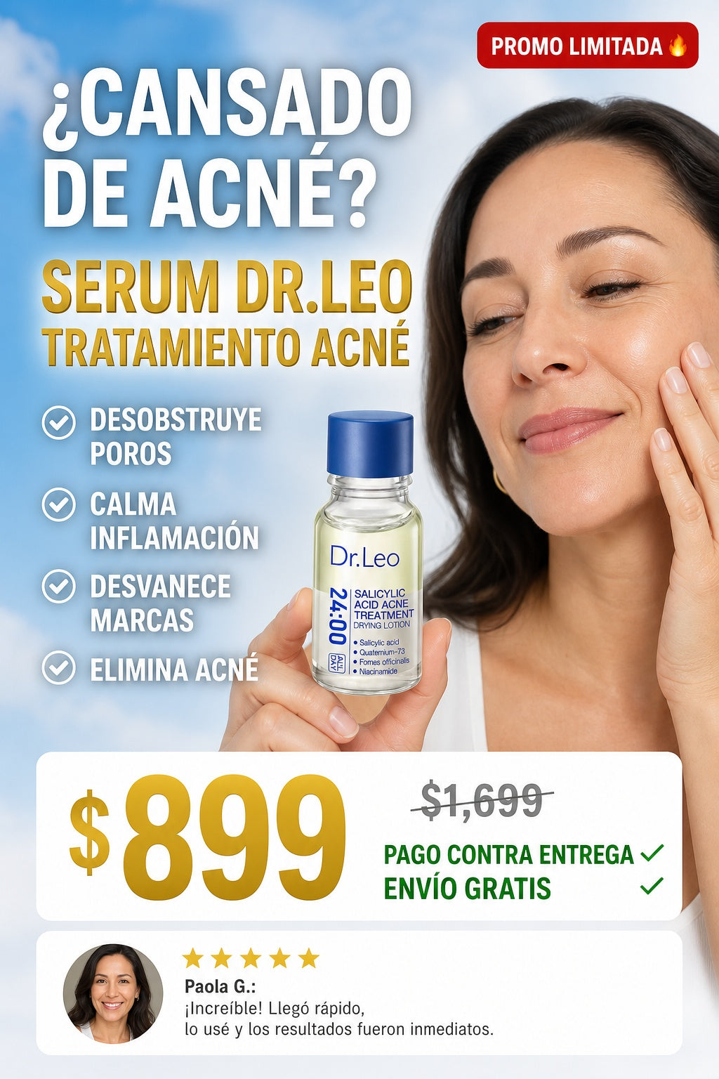 Serum Dr.leo Tratamiento Acne - imagen 3